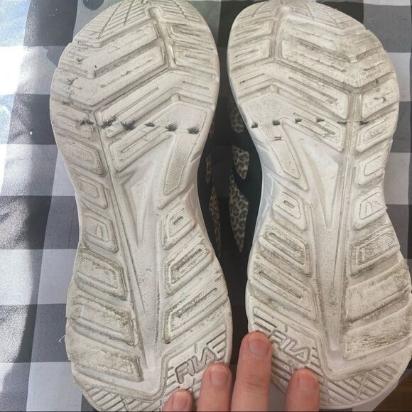 Fila leopard print running shoes - Picture 7 of 9